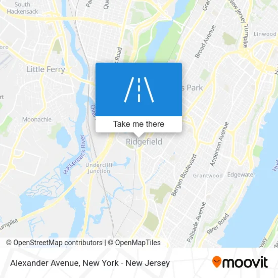 Alexander Avenue map