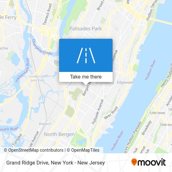 Mapa de Grand Ridge Drive