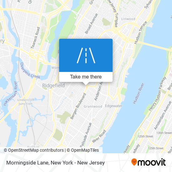 Mapa de Morningside Lane