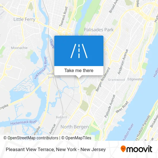 Pleasant View Terrace map