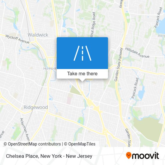 Mapa de Chelsea Place