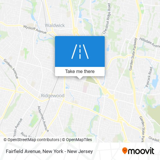 Mapa de Fairfield Avenue