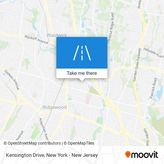 Kensington Drive map