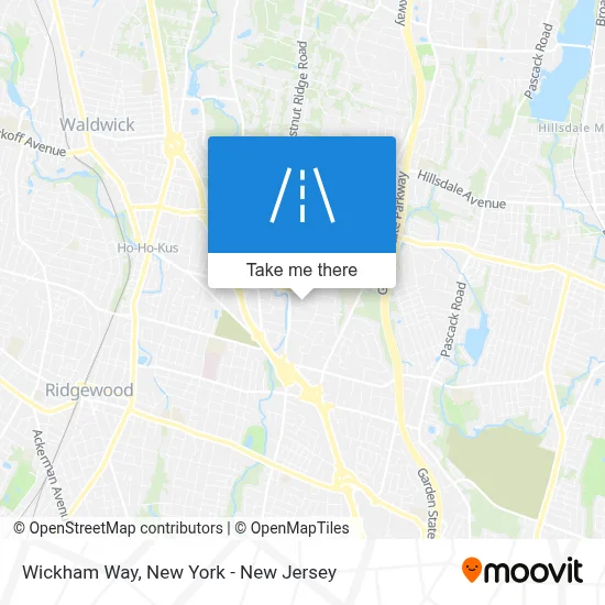 Wickham Way map