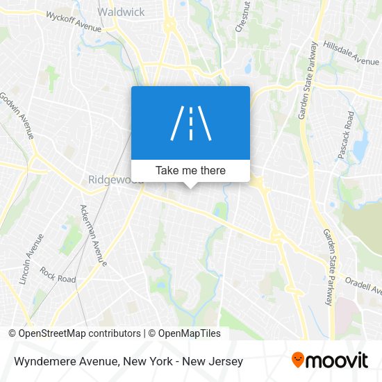 Mapa de Wyndemere Avenue