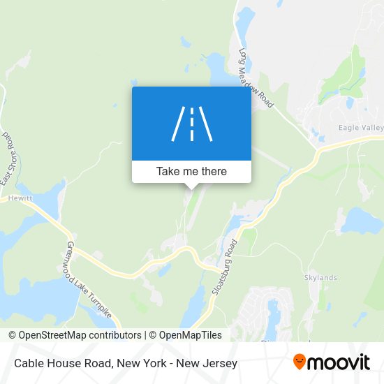 Mapa de Cable House Road