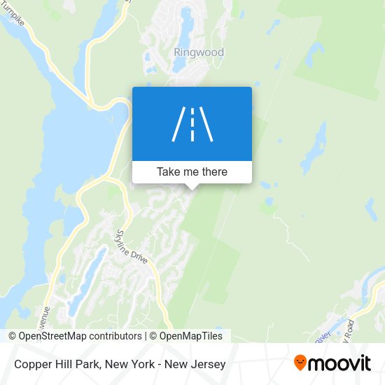 Mapa de Copper Hill Park