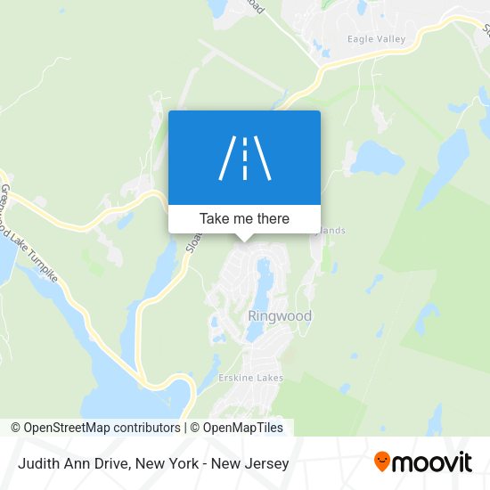 Judith Ann Drive map