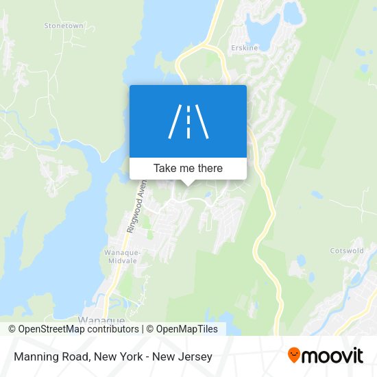 Mapa de Manning Road
