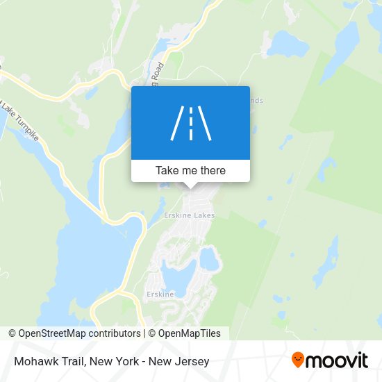 Mohawk Trail map