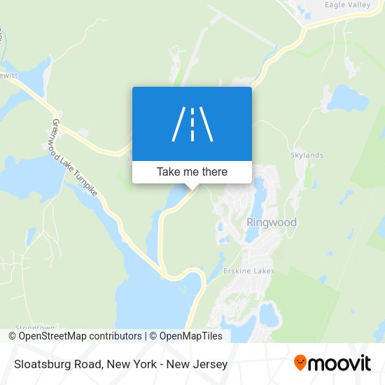 Sloatsburg Road map