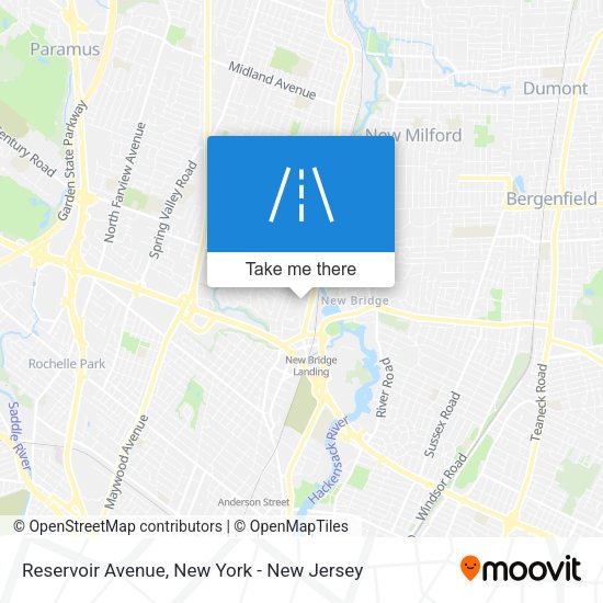 Mapa de Reservoir Avenue