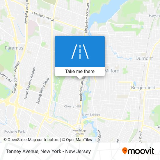 Tenney Avenue map