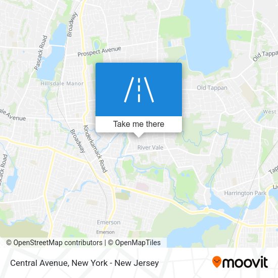 Mapa de Central Avenue
