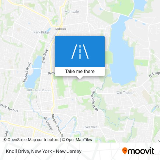 Knoll Drive map