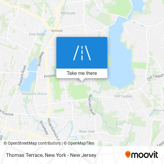Mapa de Thomas Terrace