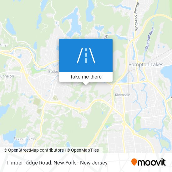 Mapa de Timber Ridge Road