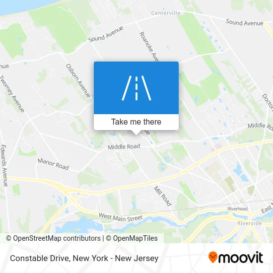 Constable Drive map