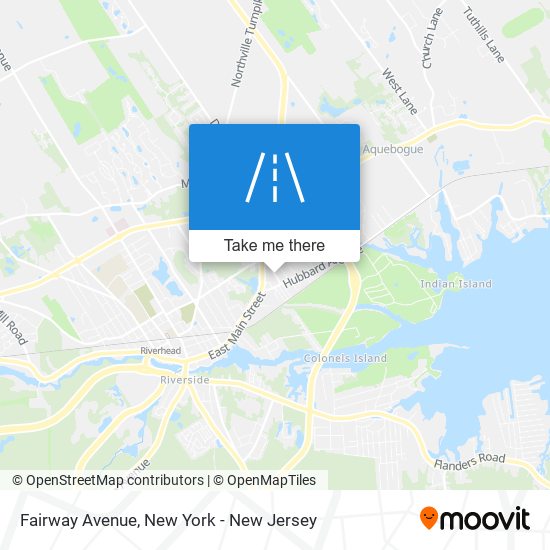 Mapa de Fairway Avenue