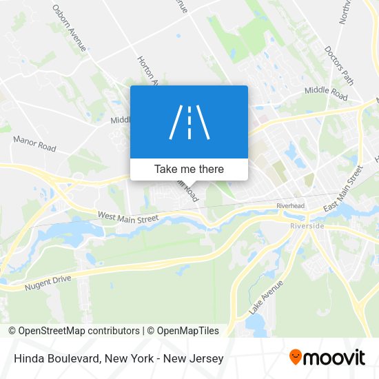 Mapa de Hinda Boulevard