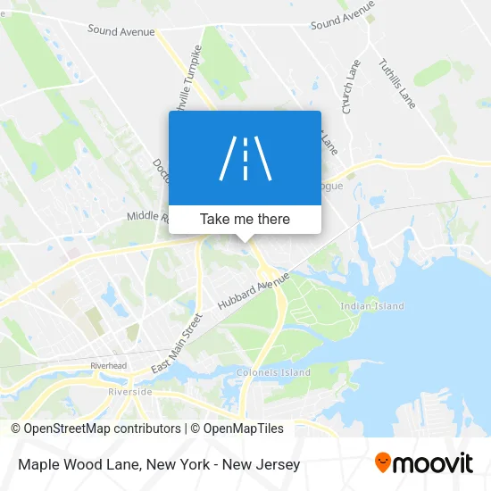 Maple Wood Lane map
