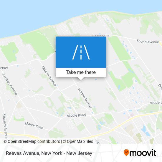Mapa de Reeves Avenue