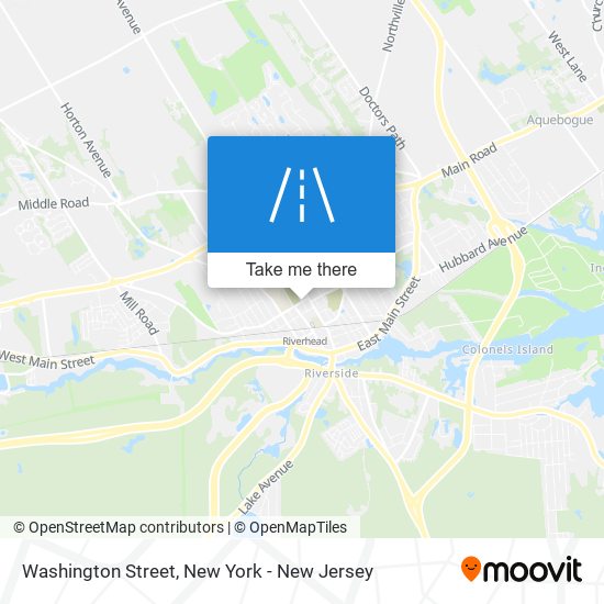 Washington Street map