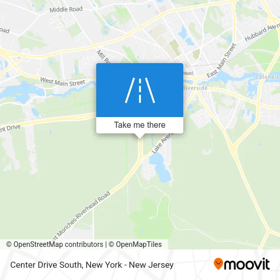 Mapa de Center Drive South
