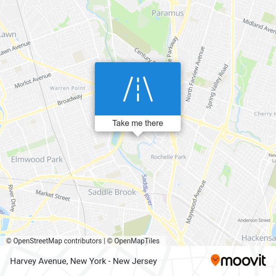 Mapa de Harvey Avenue
