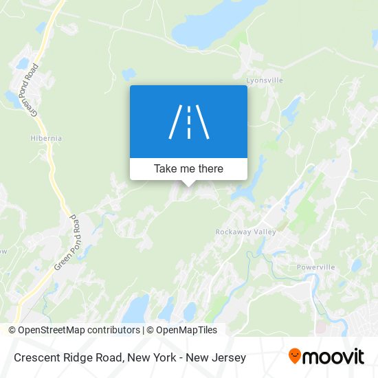 Mapa de Crescent Ridge Road