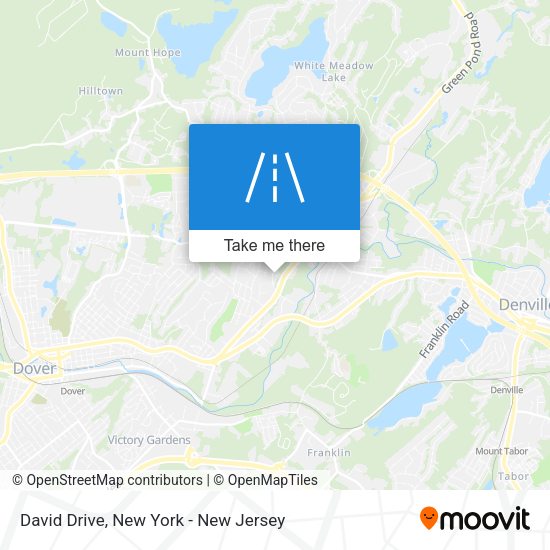 David Drive map