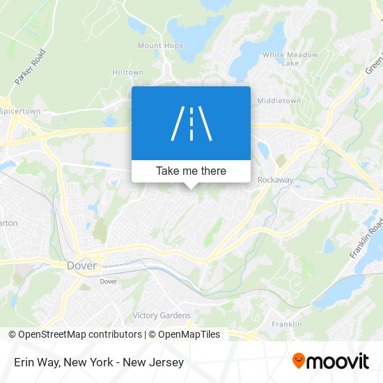 Erin Way map