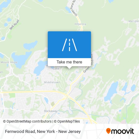 Mapa de Fernwood Road
