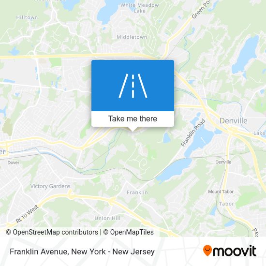 Mapa de Franklin Avenue