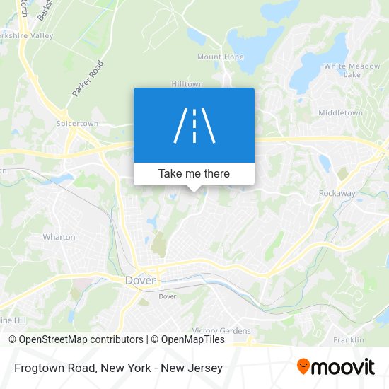 Mapa de Frogtown Road