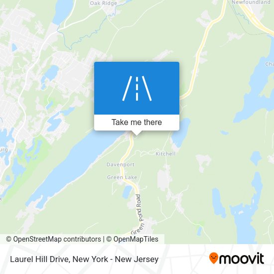 Mapa de Laurel Hill Drive