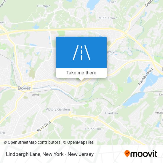 Lindbergh Lane map