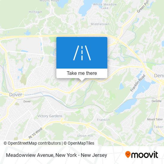Meadowview Avenue map