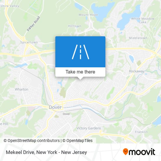 Mekeel Drive map