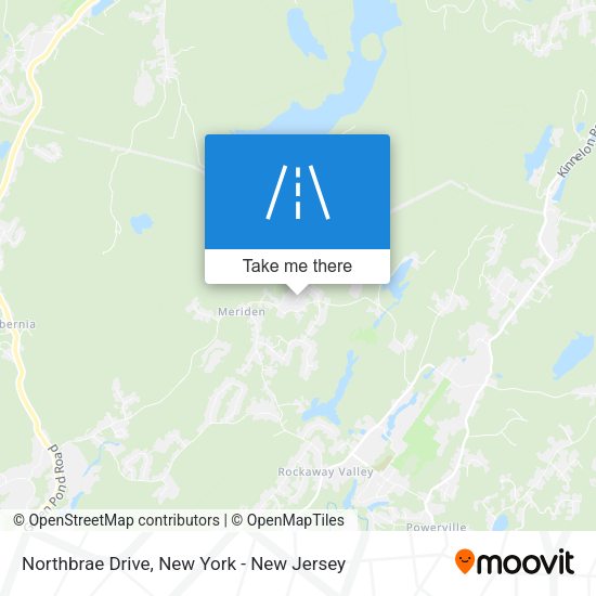 Mapa de Northbrae Drive