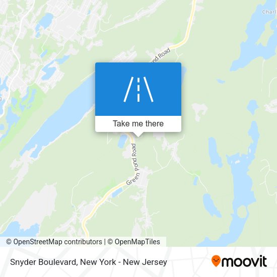 Mapa de Snyder Boulevard