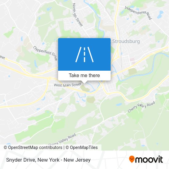 Mapa de Snyder Drive