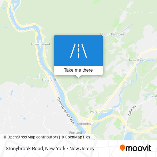 Stonybrook Road map