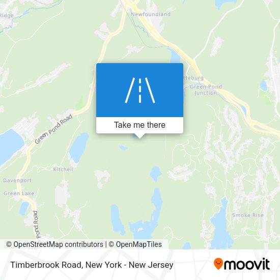 Timberbrook Road map