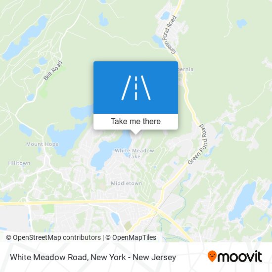 White Meadow Road map