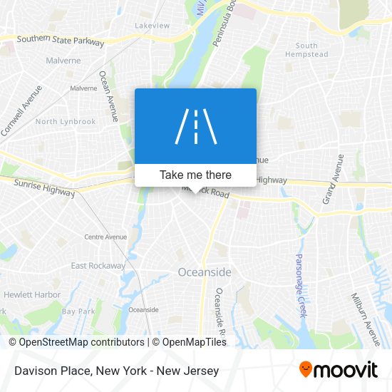 Mapa de Davison Place