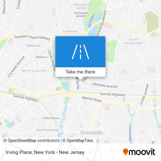 Mapa de Irving Place