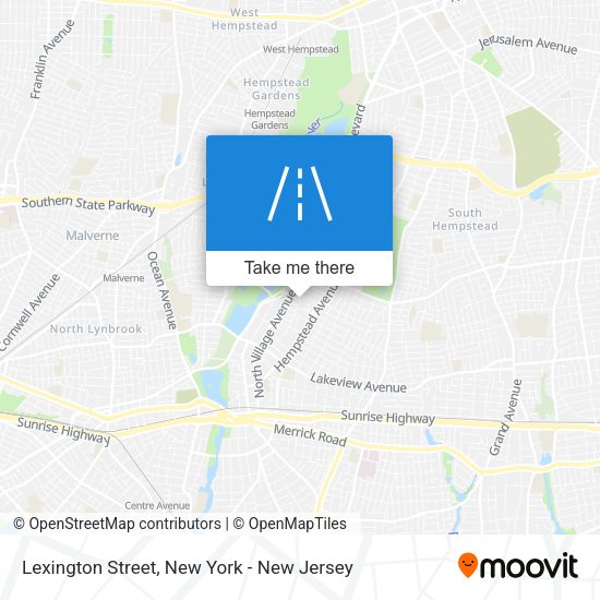 Mapa de Lexington Street
