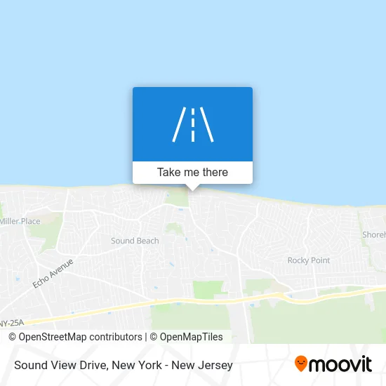 Sound View Drive map
