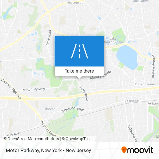 Mapa de Motor Parkway